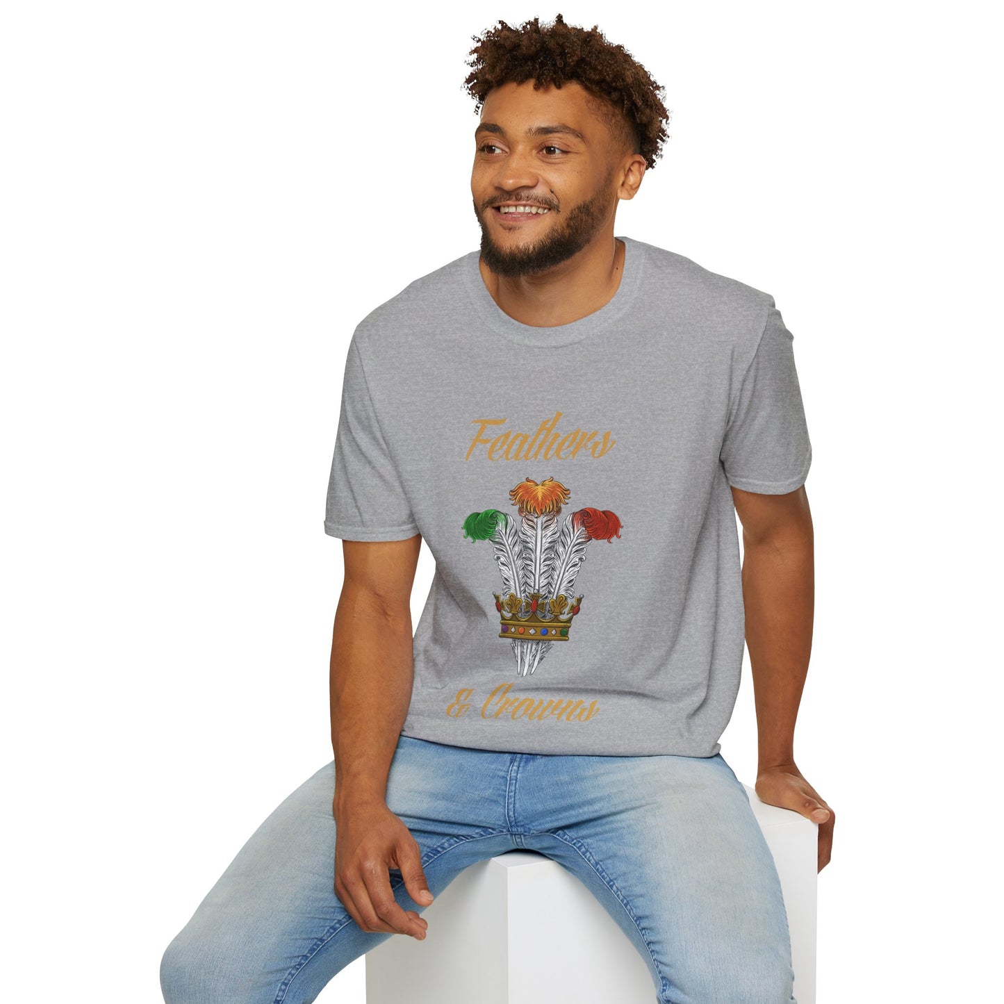 Feathers and  Crowns Logo T-Shirt