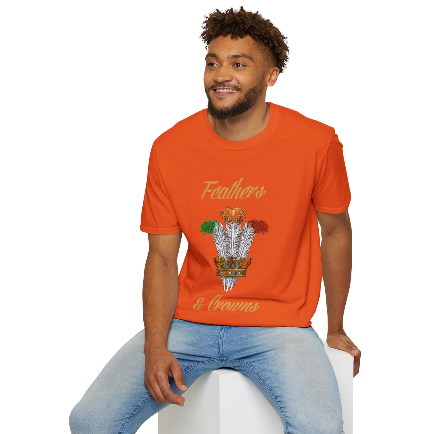 Feathers and  Crowns Logo T-Shirt