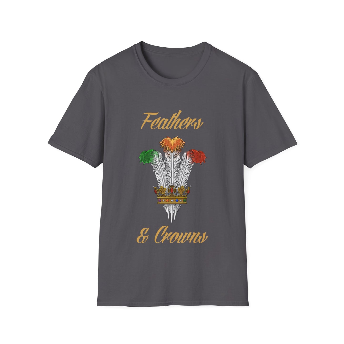 Feathers and  Crowns Logo T-Shirt