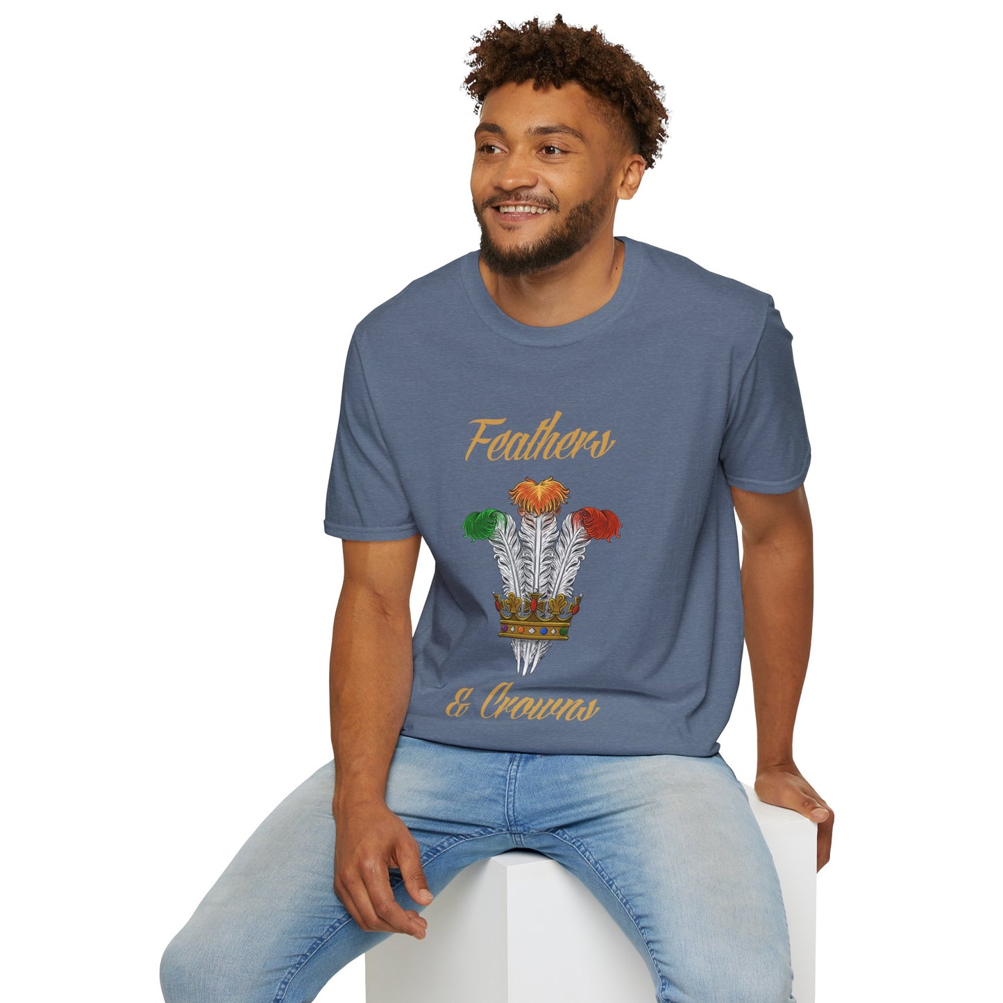 Feathers and  Crowns Logo T-Shirt