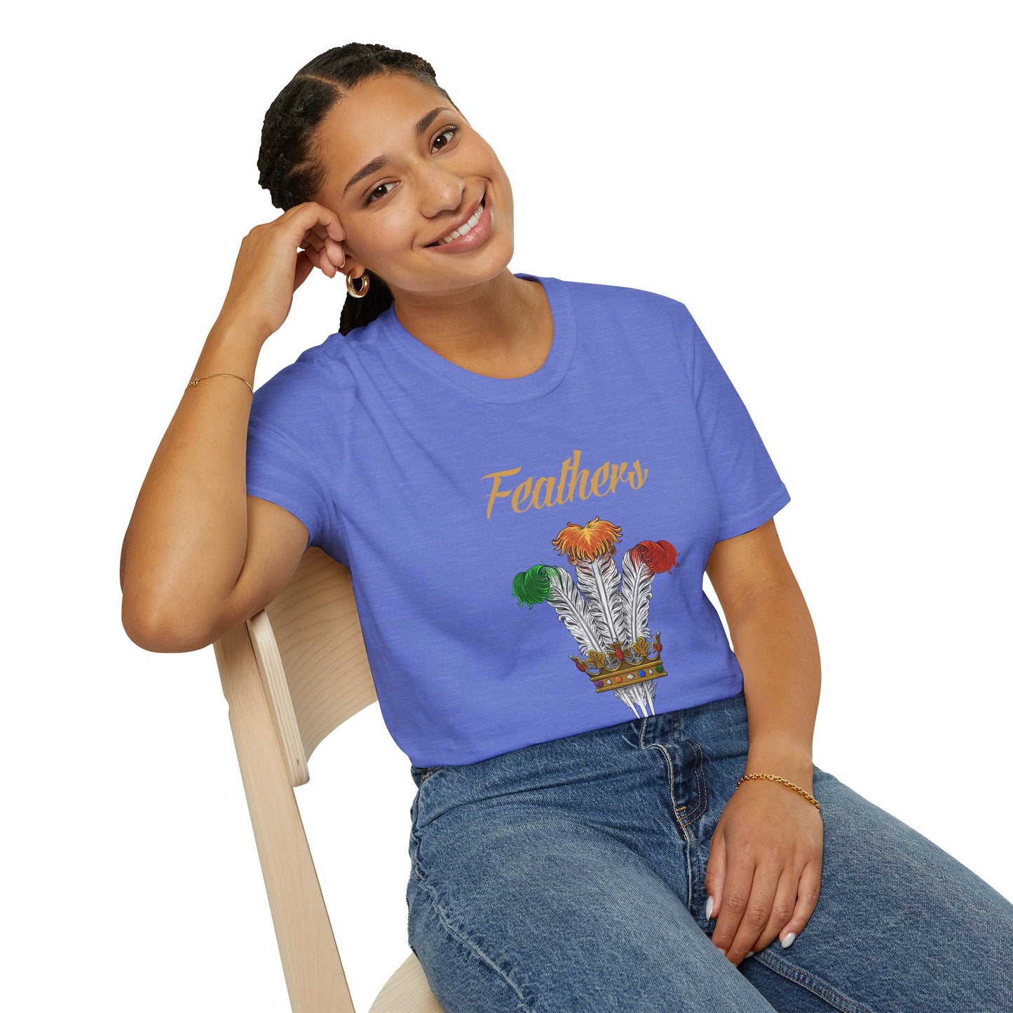 Feathers and  Crowns Logo T-Shirt