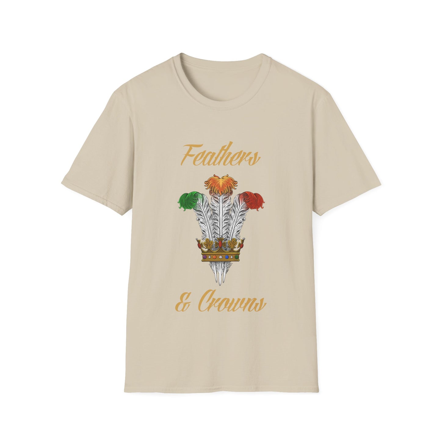 Feathers and  Crowns Logo T-Shirt