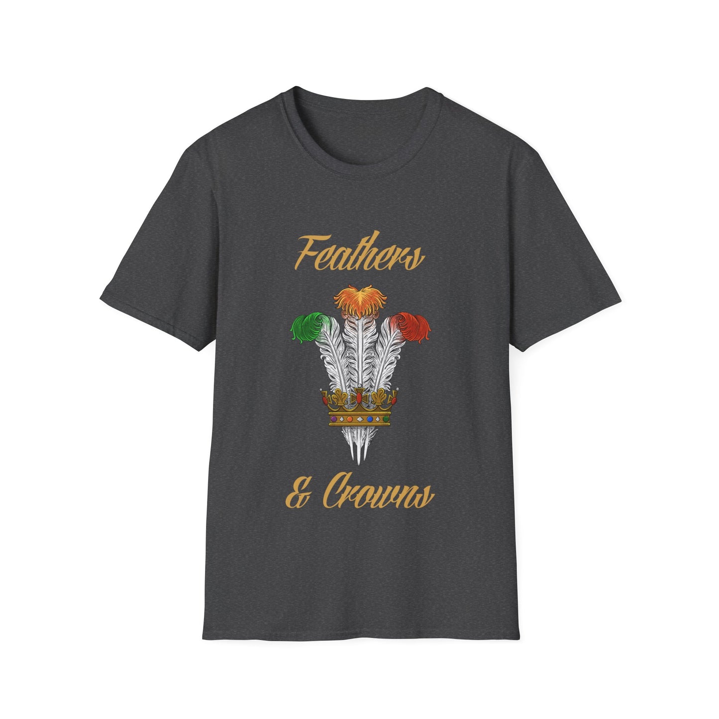 Feathers and  Crowns Logo T-Shirt